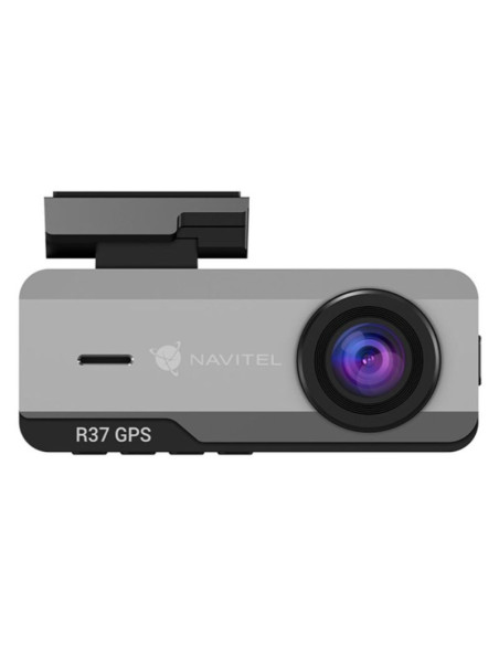 Navitel r37 wideorejestrator z modułem gps jasny, 1,47-calowy ekran ips wyświetlający obraz w czasie rzeczywistym oraz powiadomi