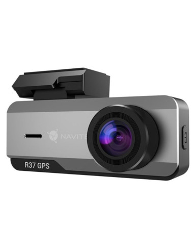Navitel r37 wideorejestrator z modułem gps jasny, 1,47-calowy ekran ips wyświetlający obraz w czasie rzeczywistym oraz powiadomi