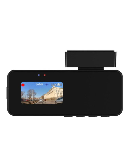Navitel r37 wideorejestrator z modułem gps jasny, 1,47-calowy ekran ips wyświetlający obraz w czasie rzeczywistym oraz powiadomi