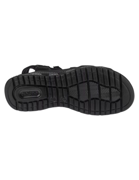 Rieker sandals 64052-00 czarne 36