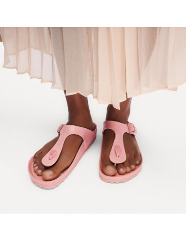 Birkenstock damskie japonki gizeh eva 1032100 pink clay (szerokość standardowa)