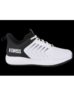 Sneakersy k-swiss ultrashot light clay whit/black-m (04742-102-m)