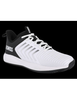 Sneakersy k-swiss ultrashot light clay whit/black-m (04742-102-m) 2