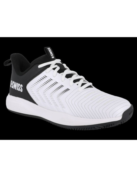 Sneakersy k-swiss ultrashot light clay whit/black-m (04742-102-m)