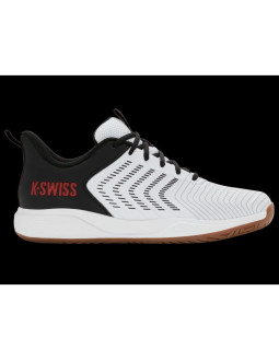 Sneakersy k-swiss ultrashot tr indr white/black/high risk red-m (04602-153-m)