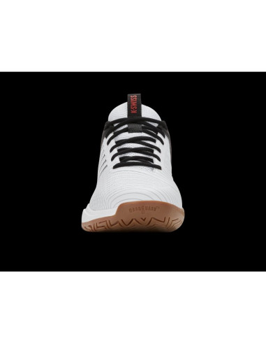 Sneakersy k-swiss ultrashot tr indr white/black/high risk red-m (04602-153-m)