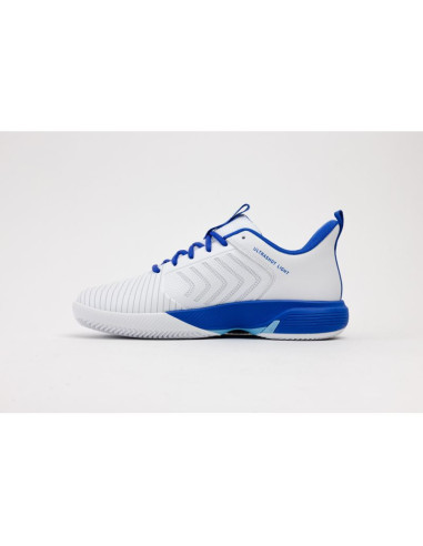 Sneakersy k-swiss ultrashot light clay wht/dzlngbl/bltcs-m (04742-158-m)