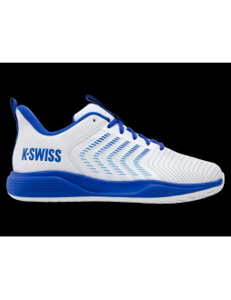 Sneakersy k-swiss ultrashot light white/dazzling blue/baltic sea-m (04767-158-m)
