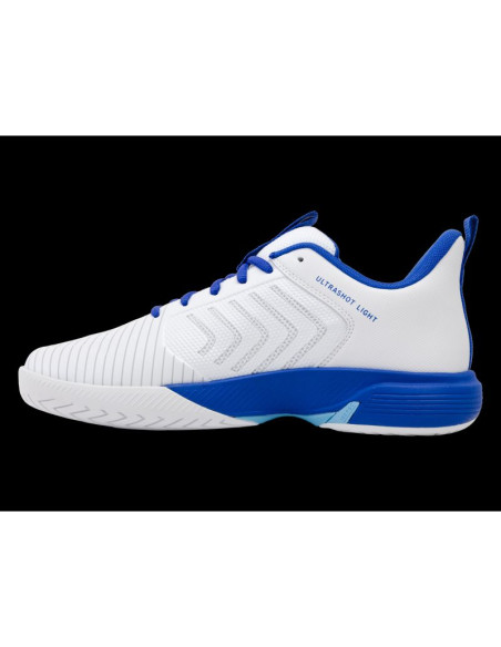 Sneakersy k-swiss ultrashot light white/dazzling blue/baltic sea-m (04767-158-m)