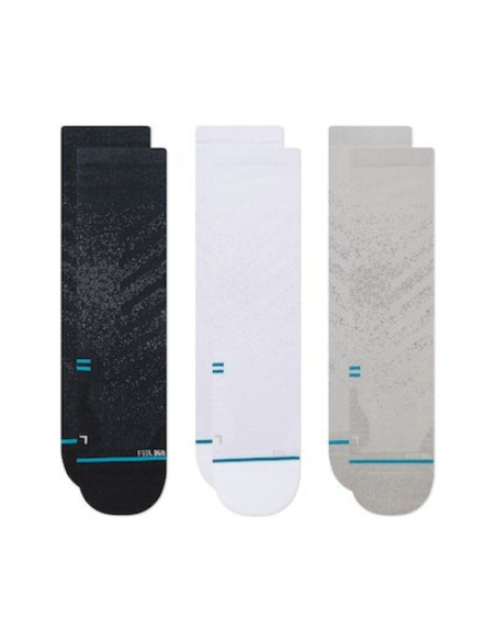 Skarpety biegowe stance run lt crew 3 pack - multi rozmiar: s