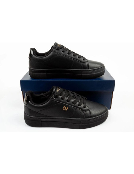 Gap buty damskie sportowe portland czarne trampki modne