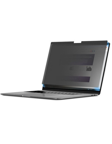 Qoltec filtr prywatyzujący do macbook air 13.6" | magnetyczny | ochrona wzroku