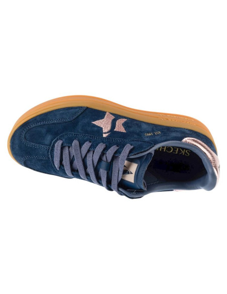 Skechers academy hi-elevated essence 185430-nvpk niebieskie 36