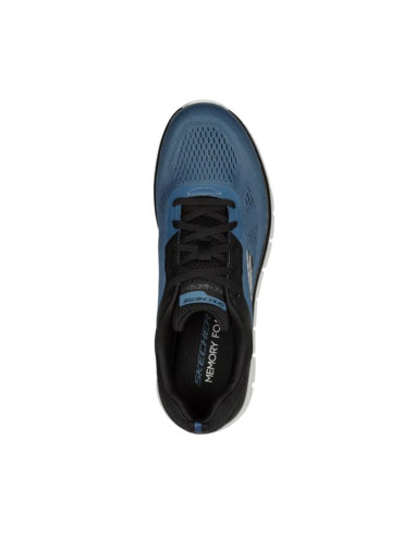 Buty męskie skechers track broader niebieskie 232698 blbk