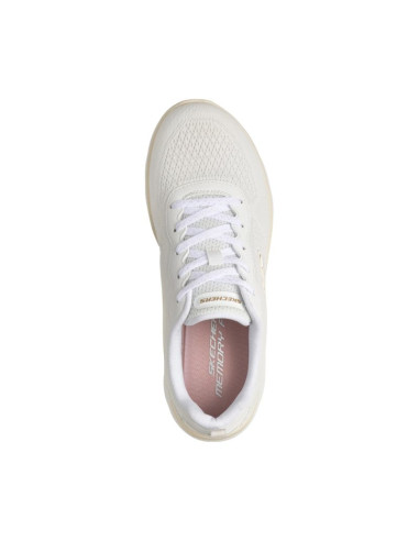 Buty damskie skechers summits quiet dream białe 150291 wnt