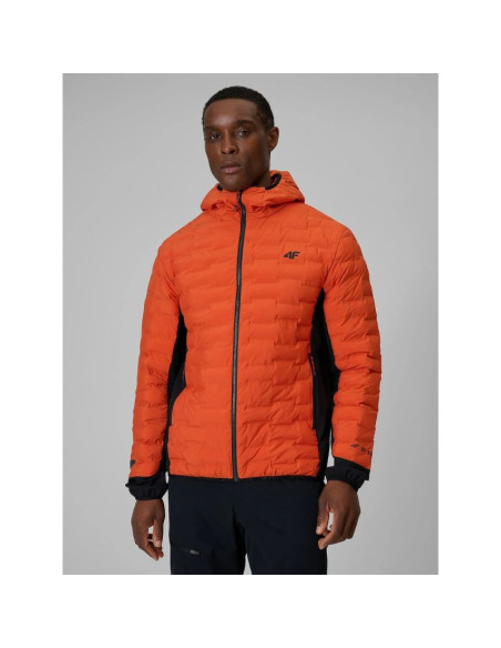 Kurtka trekkingowa 4f pro z wypełnieniem primaloft silver męska 4f 4frss26tdjam0961-070s