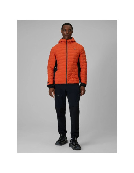 Kurtka trekkingowa 4f pro z wypełnieniem primaloft silver męska 4f 4frss26tdjam0961-070s