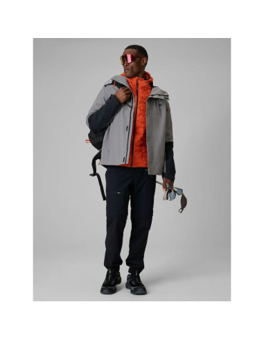 Kurtka trekkingowa 4f pro z wypełnieniem primaloft silver męska 4f 4frss26tdjam0961-070s