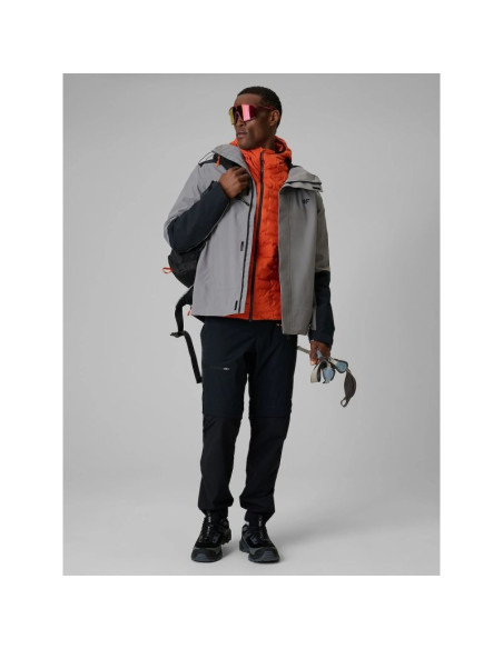 Kurtka trekkingowa 4f pro z wypełnieniem primaloft silver męska 4f 4frss26tdjam0961-070s