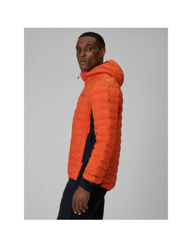 Kurtka trekkingowa 4f pro z wypełnieniem primaloft silver męska 4f 4frss26tdjam0961-070s