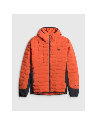 Kurtka trekkingowa 4f pro z wypełnieniem primaloft silver męska 4f 4frss26tdjam0961-070s