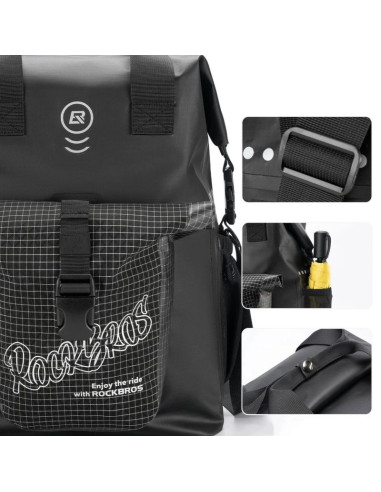 Torba przednia rockbros as-158 - do roweru składanego brompton