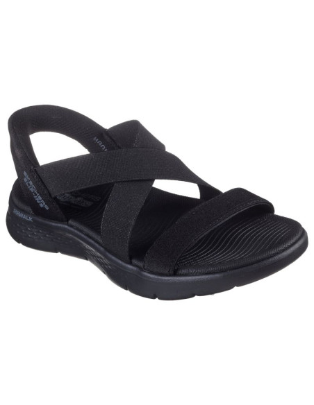 Skechers damskie sandały go walk flex sandal glimmer up 141489 bbk