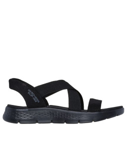 Skechers damskie sandały go walk flex sandal glimmer up 141489 bbk 2
