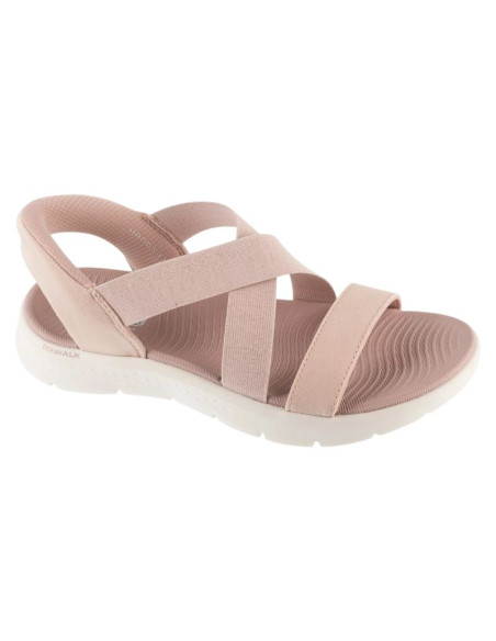 Skechers slip-ins: go walk flex sandal - glimmer up 141489-ros różowe 36