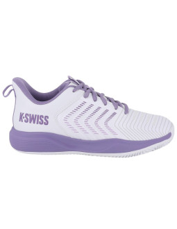 Sneakersy damskie k-swiss ultrashot light clay do treningu fioletowe (94742-151-m)