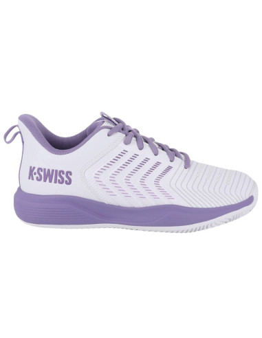 Sneakersy damskie k-swiss ultrashot light clay do treningu fioletowe (94742-151-m)