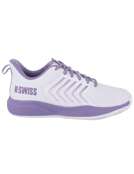 Sneakersy damskie k-swiss ultrashot light clay do treningu fioletowe (94742-151-m)