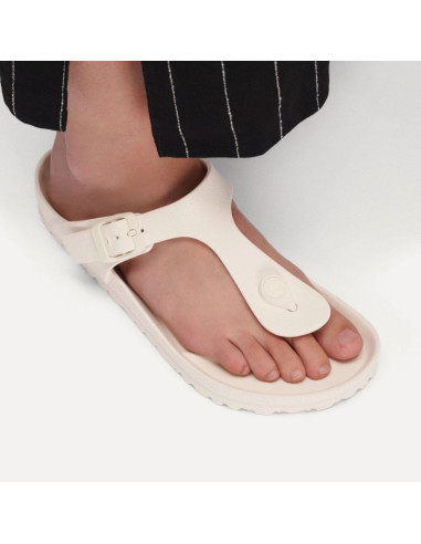 Birkenstock damskie japonki gizeh eva 1031278 eggshell (szerokość standardowa)