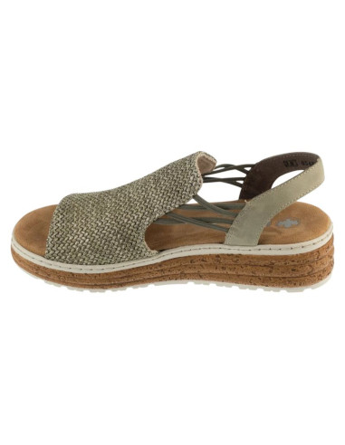 Rieker sandals 62741-52 zielone 37