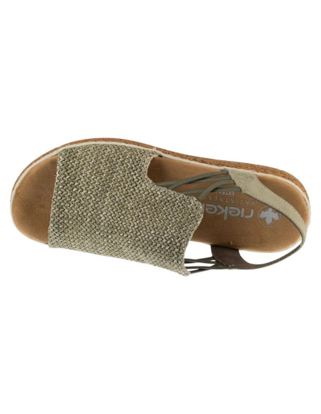 Rieker sandals 62741-52 zielone 37