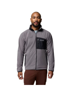 Columbia fast trek overlay full zip fleece 2135691023 szare l