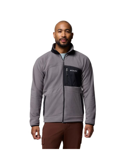 Columbia fast trek overlay full zip fleece 2135691023 szare l