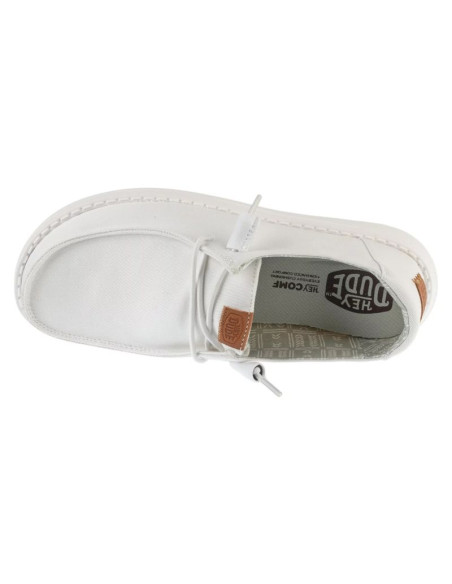 Hey dude wendy stretch canvas 40902-100 białe 37