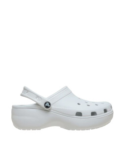 Chodaki damskie crocs classic platform złamana biel 206750 1nk