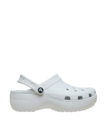 Chodaki damskie crocs classic platform złamana biel 206750 1nk