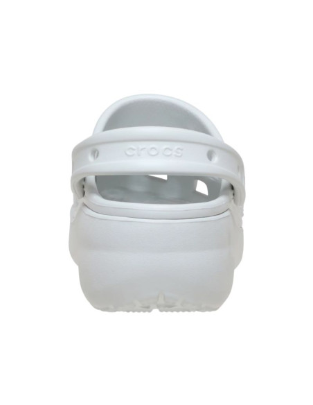 Chodaki damskie crocs classic platform złamana biel 206750 1nk