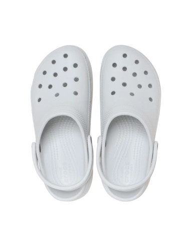 Chodaki damskie crocs classic platform złamana biel 206750 1nk