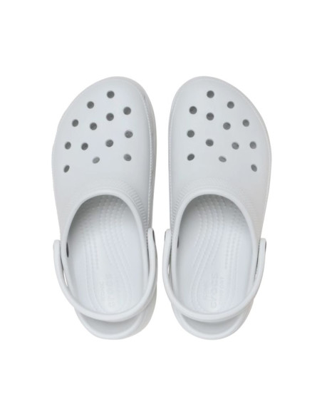 Chodaki damskie crocs classic platform złamana biel 206750 1nk