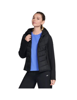Skechers go shield performance elite hooded jacket ja232-blk czarne l 2