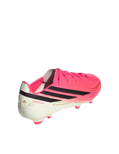 Buty piłkarskie dla dzieci adidas f50 hyperfast league fg różówe hq5161