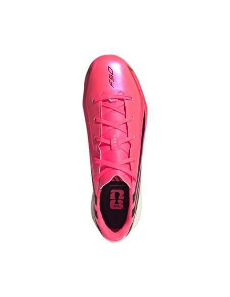 Buty piłkarskie dla dzieci adidas f50 hyperfast league fg różówe hq5161