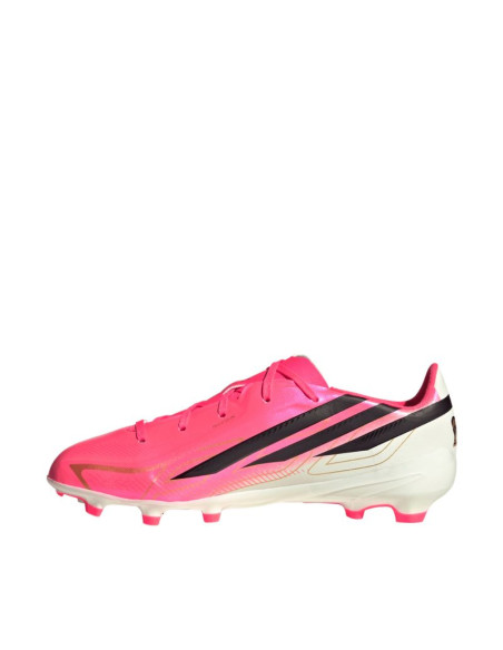 Buty piłkarskie dla dzieci adidas f50 hyperfast league fg różówe hq5161
