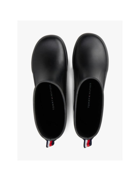 Tommy hilfiger kalosze flag rain boot t3xc-33923-0047999 black