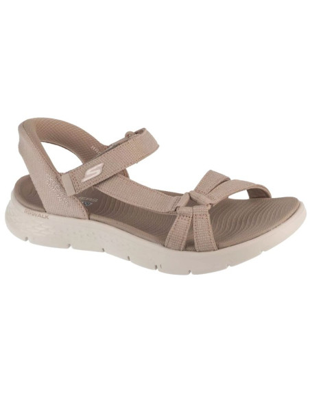 Skechers slip-ins: go walk flex sandal - illuminate 141481-tpe beżowe 36