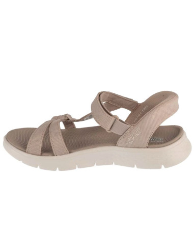 Skechers slip-ins: go walk flex sandal - illuminate 141481-tpe beżowe 36